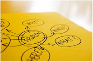 alt="Adolescent group therapy allows teens to develop their problem solving skills."